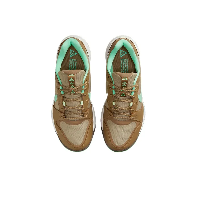 Nike Acg Lowcates Limestone Green Glow Dark Driftwood Sail-3