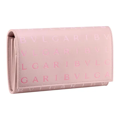 BVLGARI Logo Wallets