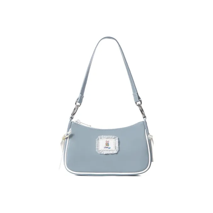 MR.ACE HOMME Polyester Shoulder Bag Hobo Bag Handbag Regular Women's White/Black-4