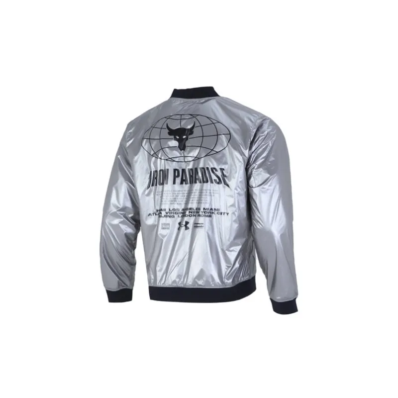 Under Armour Jackets Men Silver-1