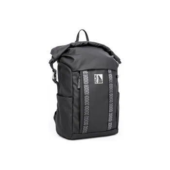 INUK Polyester Backpack Regular Unisex Extreme Night Black/Black Forest Green/Elephant Gray Mountain