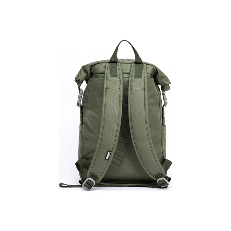 INUK Recycled Fiber Laptop Backpack Unisex Multicolor-2