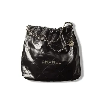 CHANEL 22Bag Cow Leather Tote Bag Shopping Bag Crossbody Bag Shoulder Bag Women's Black
