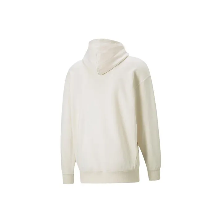PUMA DOWNTOWN Sweatshirt Men's Cotton Linen Blend Natural Color-1