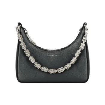 GIVENCHY Cut out Calfskin Shoulder Bag, Crossbody Bag, Handbag Mini Women's Black