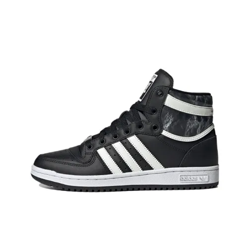 adidas originals Top Ten Black White Women's