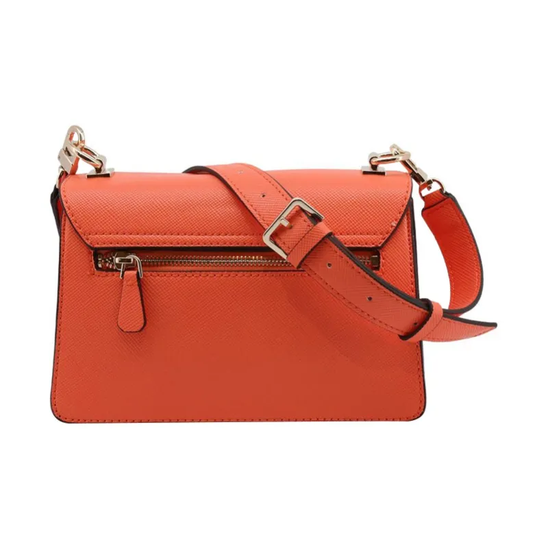 GUESS Polyurethane Crossbody Bag Shoulder Bag Women's Orange-2