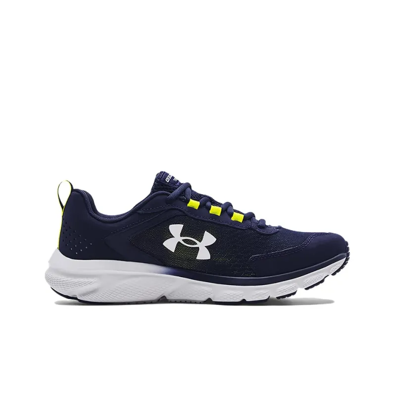 Under Armour Charged Assert 9 'Midnight Navy Yellow Ray'-1