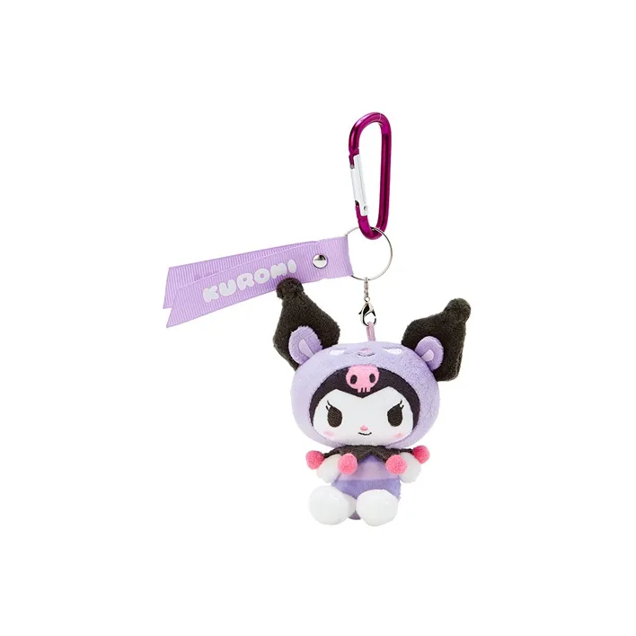 Sanrio Kuromi Good Friends Collection Purple Dolls Plush Doll 10cm Height-0