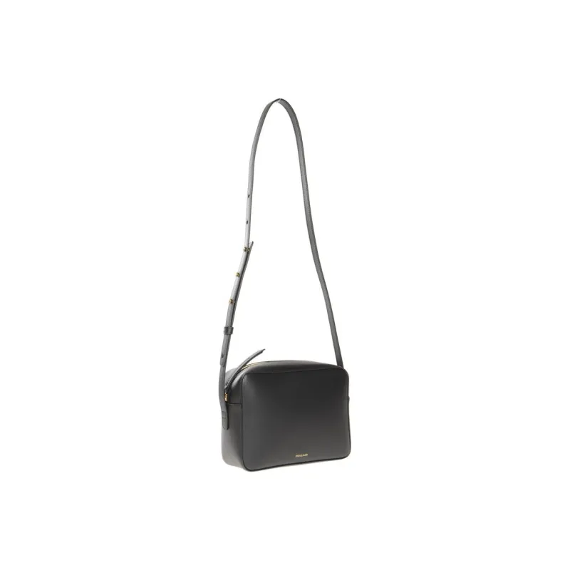FRENZLAUER Calfskin Shoulder Bag Crossbody Bag Women's Black-3