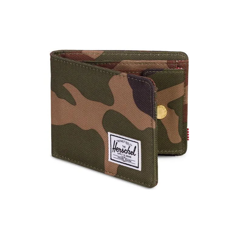 Herschel Polyester Storage Bag Card Holder Wallet Coin Purse Unisex ROY COIN Camouflage-1