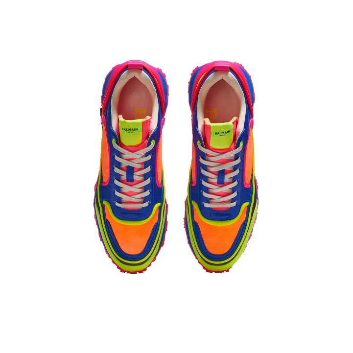 BALMAIN Racer Casual Shoes Men's Multicolor-3