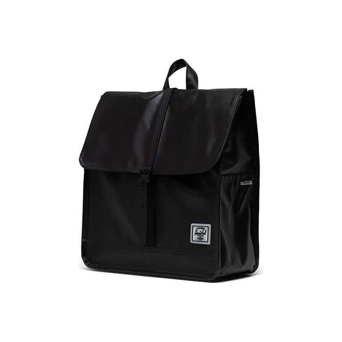 Herschel PU Commute Backpack Medium Size Unisex Black-1