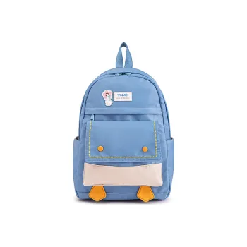 Sound For Life Nylon Fabric Backpack Regular Blue Purple