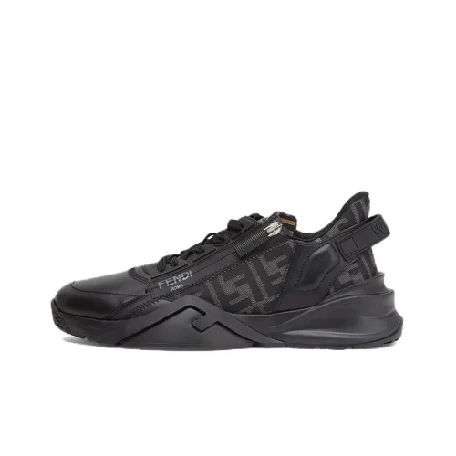 FENDI Flow Low-Top Sneakers Black