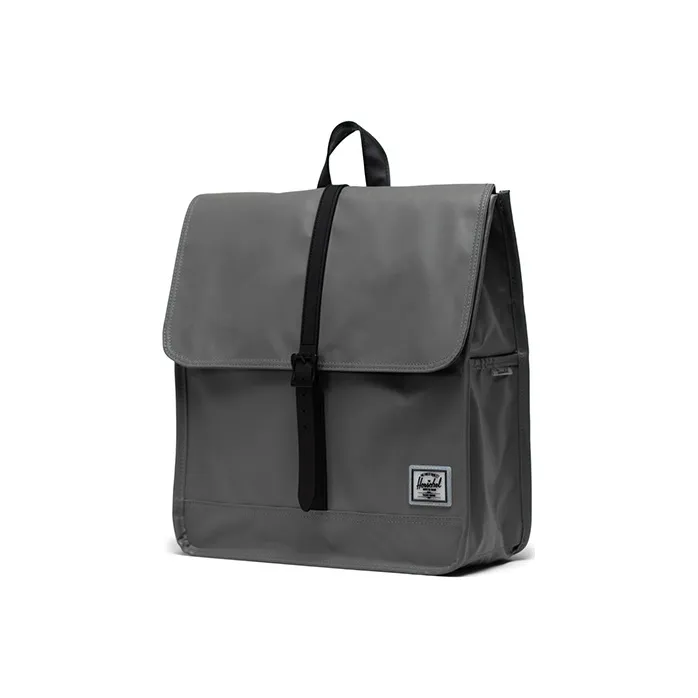 Herschel Polyester Backpack Medium Size Unisex City Medium Size Stone Gray-1