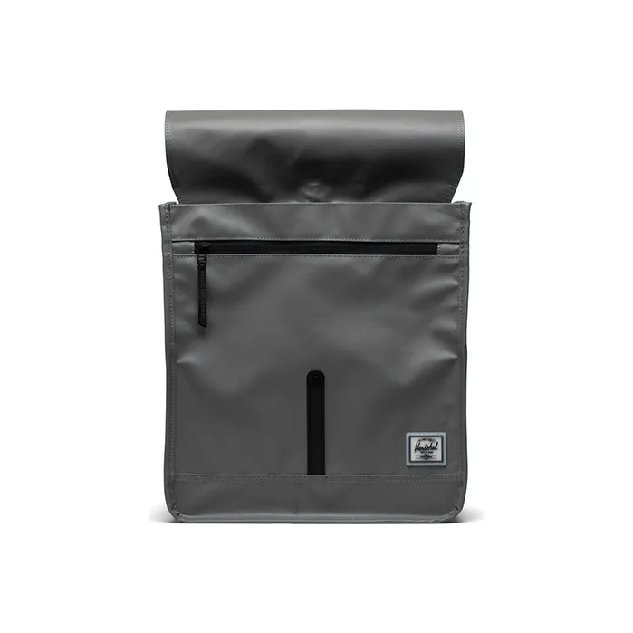 Herschel Polyester Backpack Medium Size Unisex City Medium Size Stone Gray-3