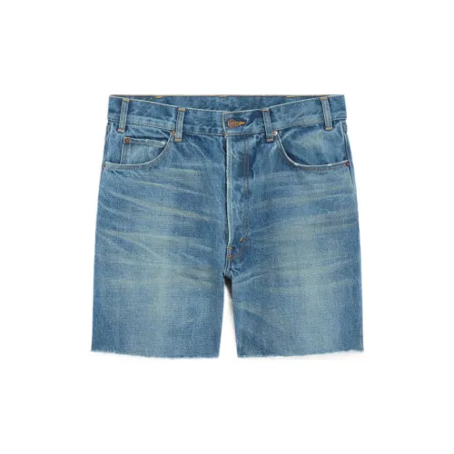 CELINE Denim Shorts Men Blue