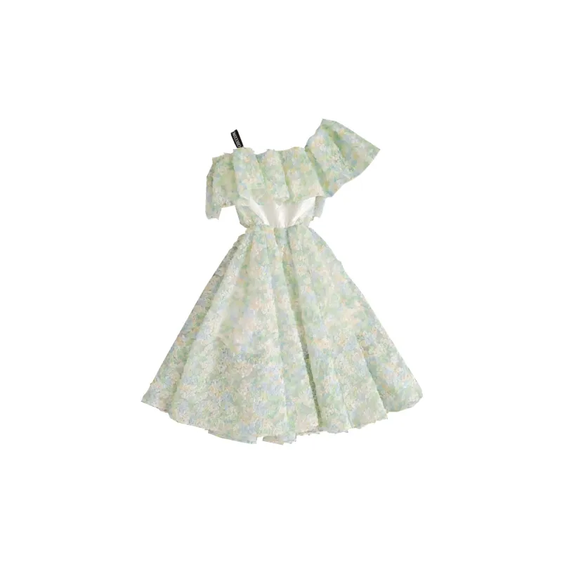 CHICCO MAO Sleeveless Dresses Women's Green-1