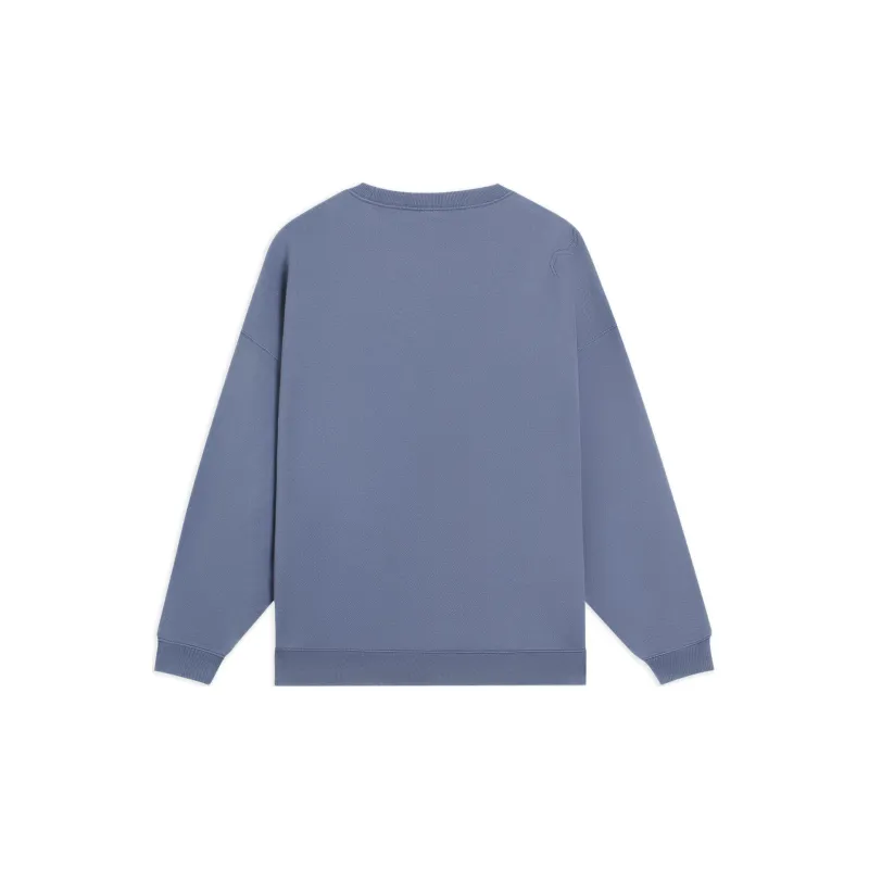 LiNing Sweatshirt Fall Unisex Bright Blue-1