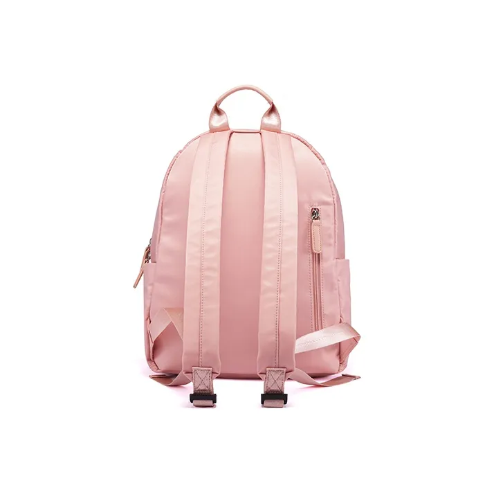 Sound For Life Oxford Laptop Backpack Women's Pink-2