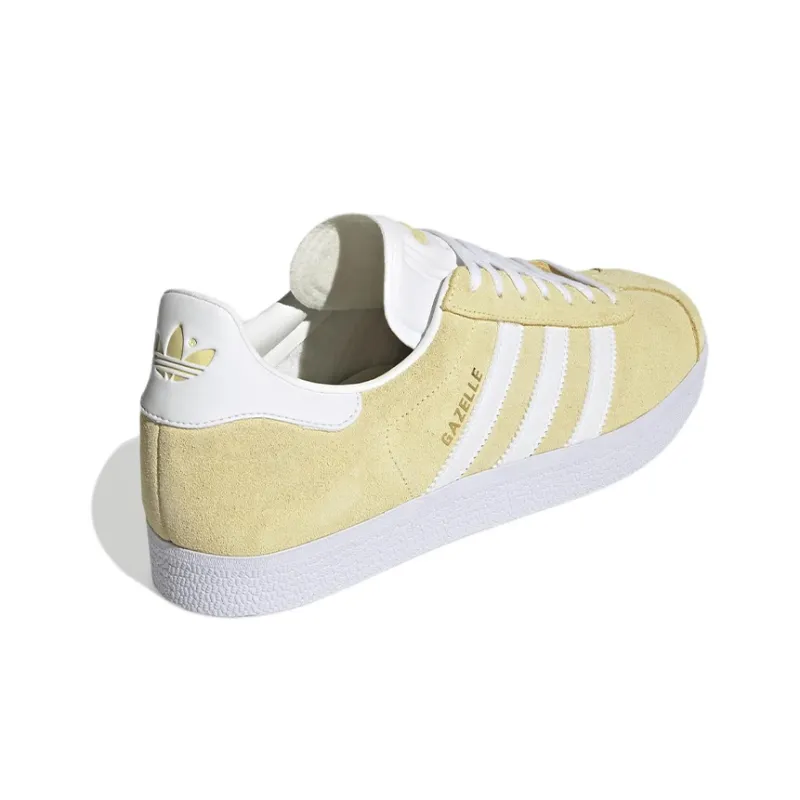 Adidas Gazelle Almost Yellow Cloud White-3