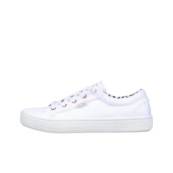 Skechers Bobs Extra Cute Slip Resistant Cushioning Abrasion Resistant Low Top Skateboard Shoes Women's White