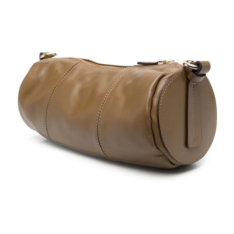 Manu Atelier Calfskin Handbag Shoulder Bag Women's Mocha-1