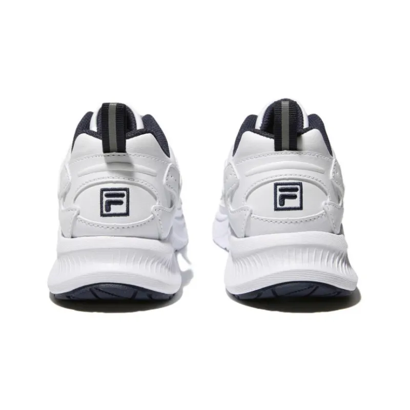 FILA Field Gauge Light Cushioning Anti Slip And Wear Resistant Low Top Casual Shoes Unisex White Korean Style-3