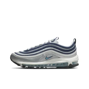 Nike Air Max 97 Metallic Silver Chlorine Blue Women's