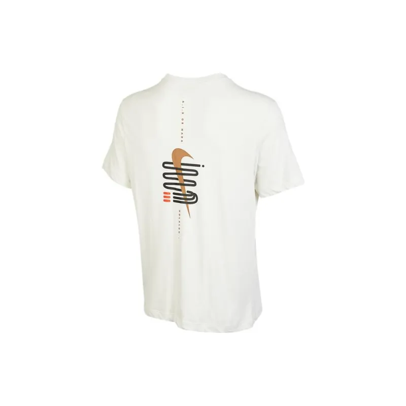 Nike T Shirt Men's Phantom Gray White-1