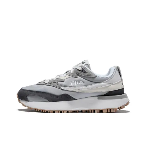 FILA Zagato V2 Cushioning Anti-Slip And Wear-Resistant Low-Top Casual Shoes Unisex Gray Korean Style
