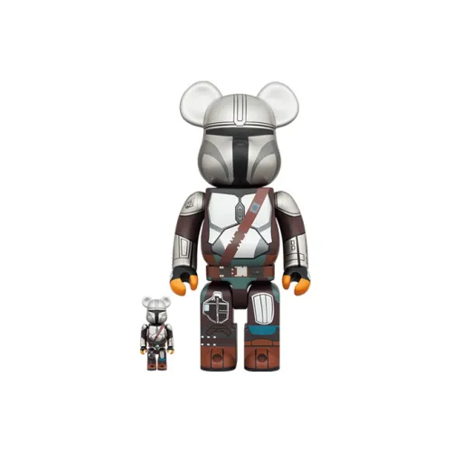 BE@RBRICK MANDALORIAN BESKAR ARMOR 100% & 400%