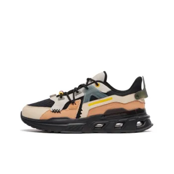 Erke Xun Kirin 2.0 Breathable Low Top Casual Shoes Men's Black Brown