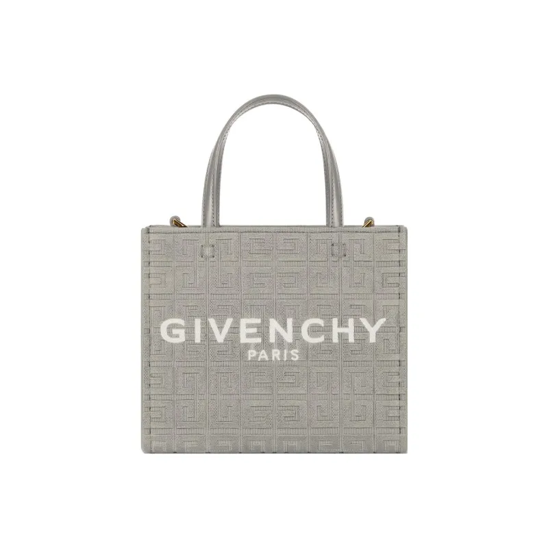 GIVENCHY Canvas Tote Bag Shopping Bag Crossbody One Shoulder Handbags Mini Women's Gray-0