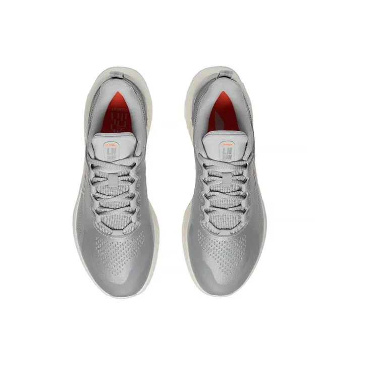 LiNing YueYing Element Shock Absorbers Low Top Running Shoes Men's Microcrystalline Gray-3