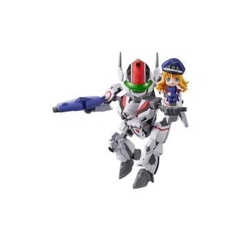 BANDAI TINY SESSION Macross F VF 25F Sacred Valkyrie Altei With Sheryl Nome Assembled Models