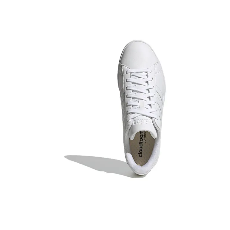 Adidas Grand Court Cloudfoam Cloud White Ecru Tint-4