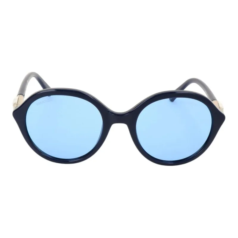 Swarovski Round Frame Sunglasses-1