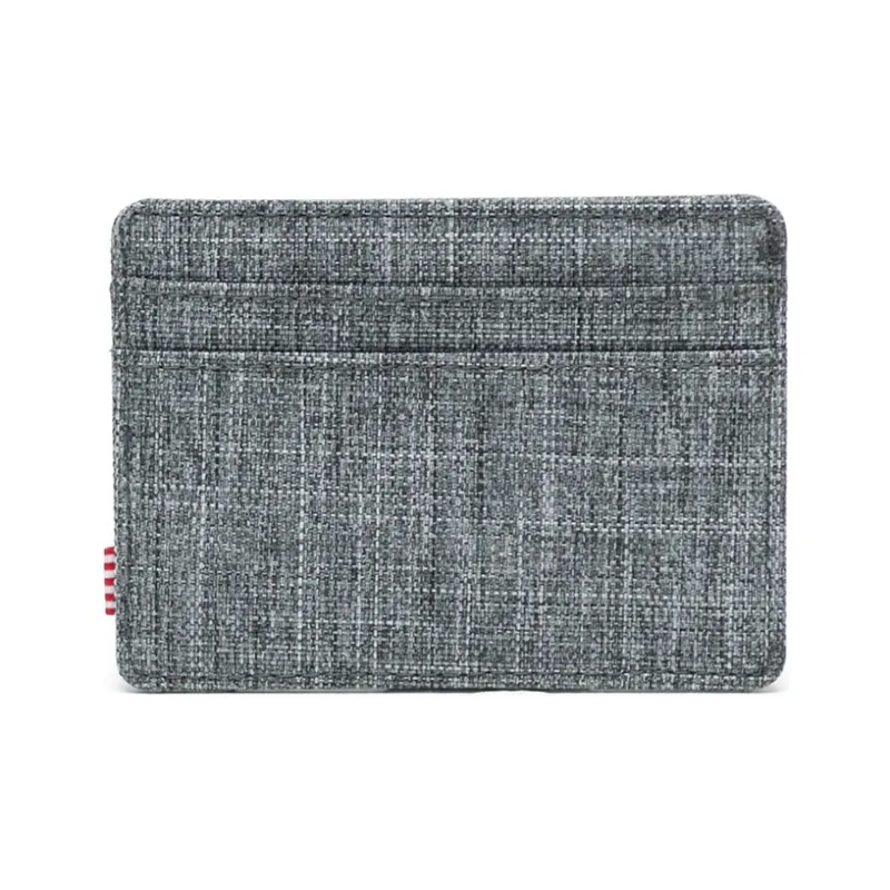 Herschel Polyester Coin Purse, Wallet, Card Holder Unisex Charlie Gray-2