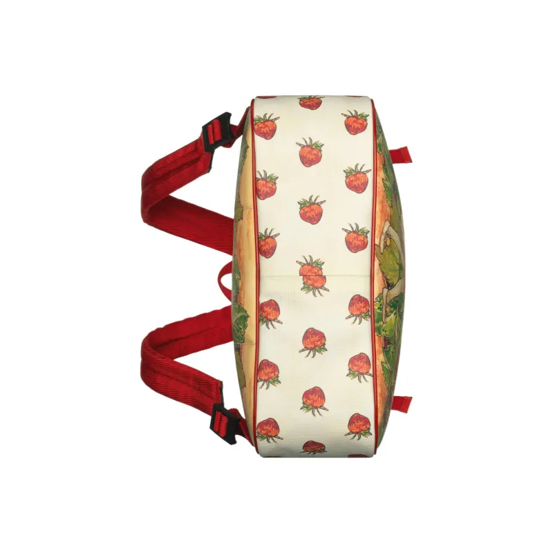 GUCCI Canvas Kids' Backpacks Kids' White/Green/Multicolor-6