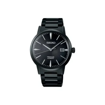 SEIKO Presage Series Mechanical Movement Stainless Steel Strap Watch Men's Watches Green Dial SRPJ15J1