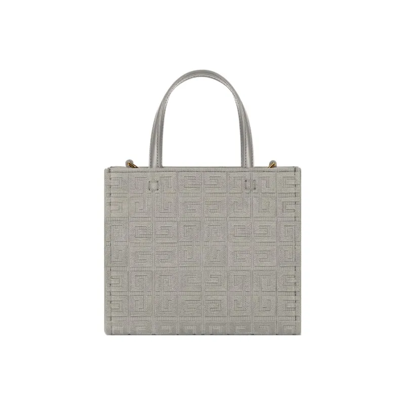 GIVENCHY Canvas Tote Bag Shopping Bag Crossbody One Shoulder Handbags Mini Women's Gray-2