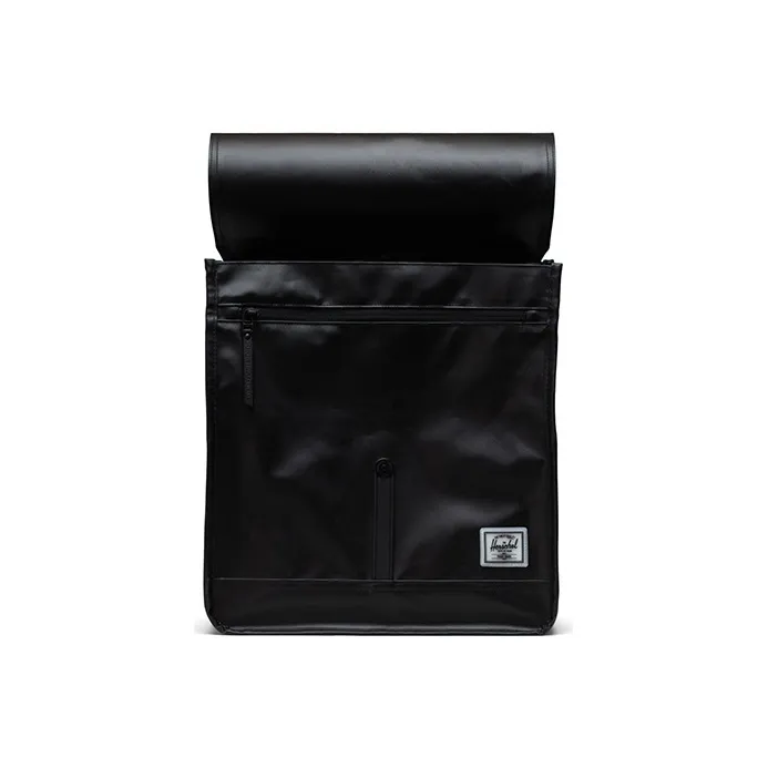Herschel PU Commute Backpack Medium Size Unisex Black-2