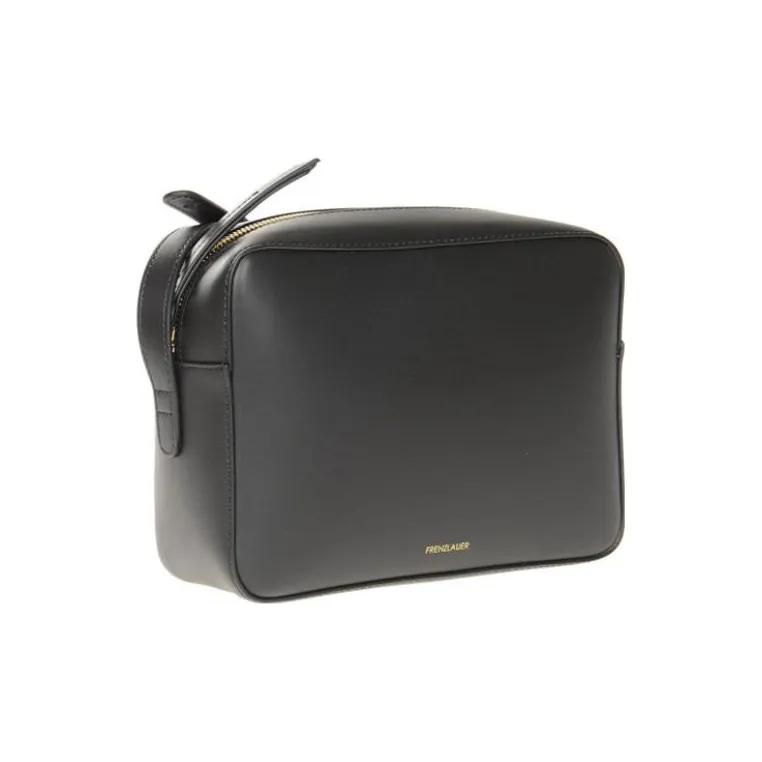 FRENZLAUER Calfskin Shoulder Bag Crossbody Bag Women's Black-2