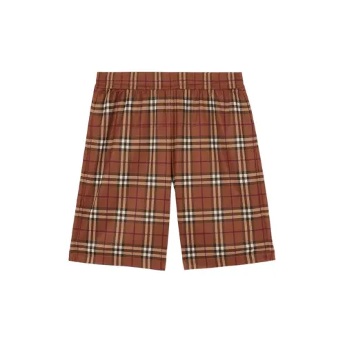 Burberry Vintage Check Shorts Brown