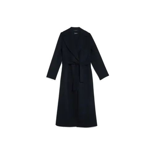 'S MAX MARA Coats Women's Midnight Blue