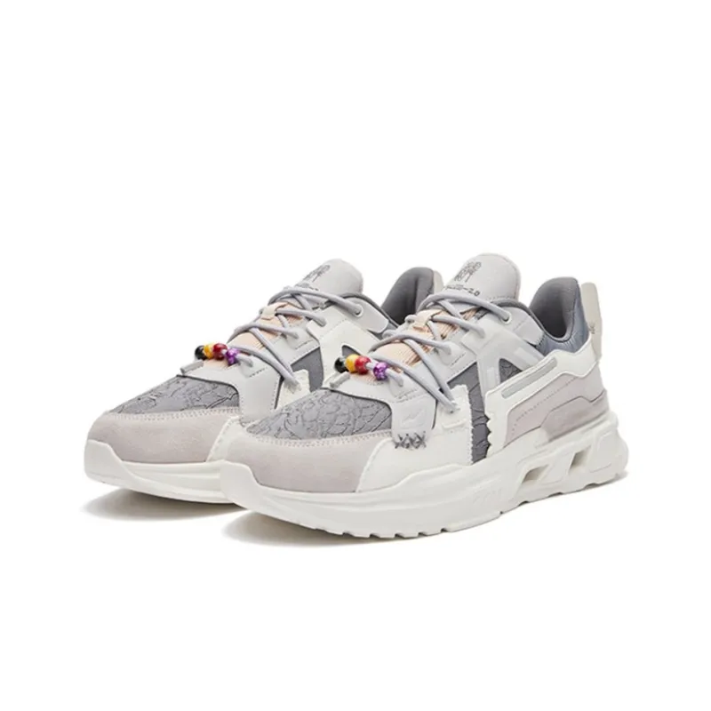 Erke Xun Kirin 2.0 Casual Shoes Men's Gray-2