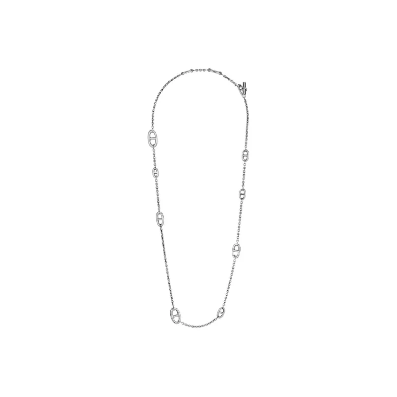 HERMES Farandole 925 Sterling Silver Necklaces Women's-1