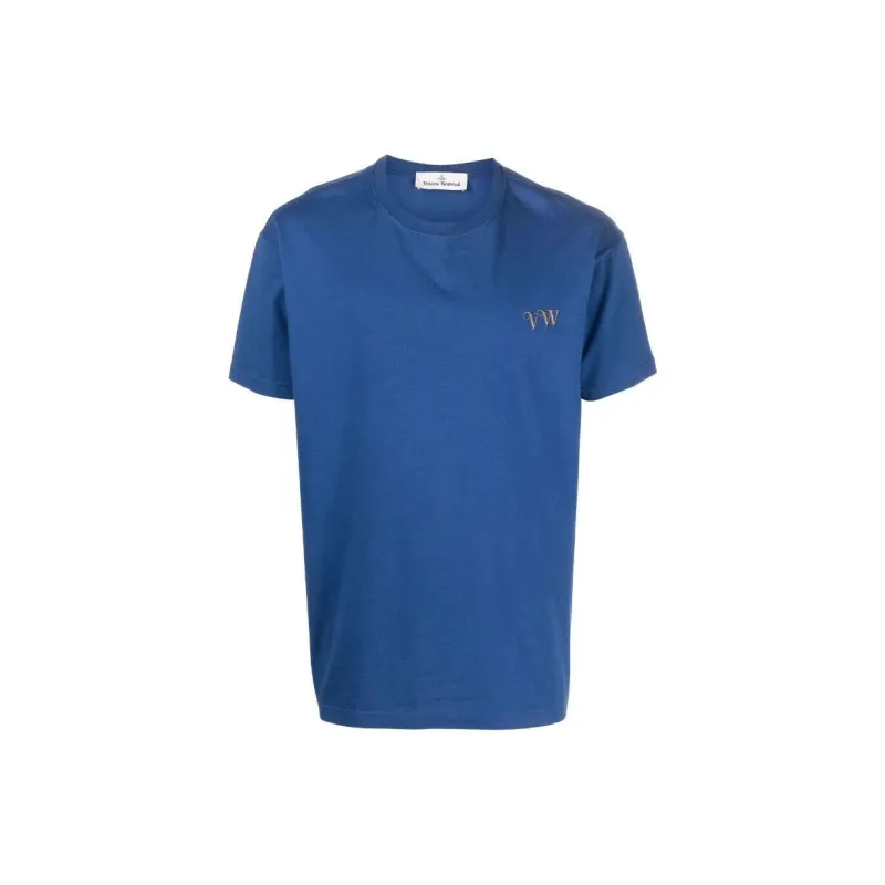 Vivienne Westwood Embroidered logo Organic cotton T Shirt-0